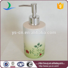 flower and plants fresh natural bath set with lotion dispenser for hotel